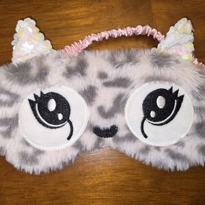 Cute Furry Cat Eye Mask